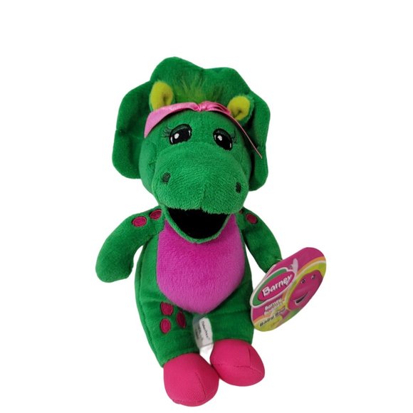 Fisher Price NWT Plush Baby Bop 8” Dinosaur Barney 2017 Stuffed Animal Toy - Picture 7 of 7